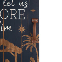 Load image into Gallery viewer, 24&quot;H Wooden Nativity Wall Décor
