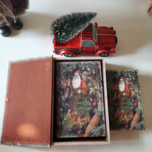 Load image into Gallery viewer, Decorative Vintage Book Shaped Christmas Storage Book Box, Set of 3

