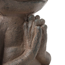 Load image into Gallery viewer, 18.5&quot;H MGO Yoga Frog Statue
