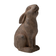 Load image into Gallery viewer, 16.5&quot;H MGO Sitting Rabbit Statue
