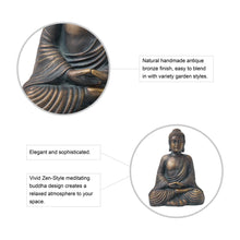 Load image into Gallery viewer, 19&quot;H MGO Meditating Buddha Statue
