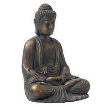Load image into Gallery viewer, 22.75&quot;H MGO Meditating Buddha Statue
