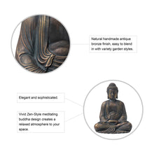 Load image into Gallery viewer, 22.75&quot;H MGO Meditating Buddha Statue
